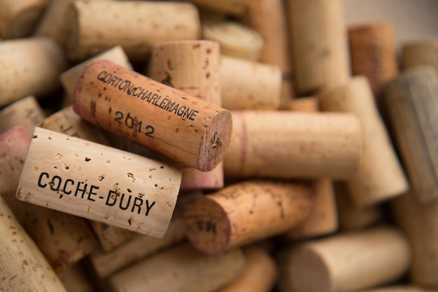 Photo close-up of corks