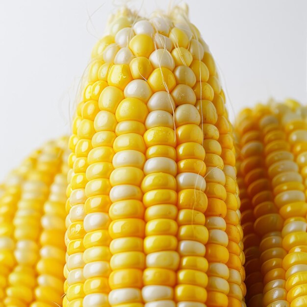 Close Up of Corn on the Cob