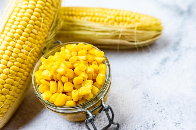 Close-up of corn