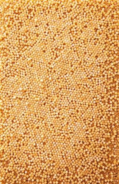 Close up Couscous background full frame