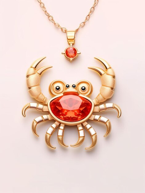 White Gold Diamond Crab – Modern Jewelers