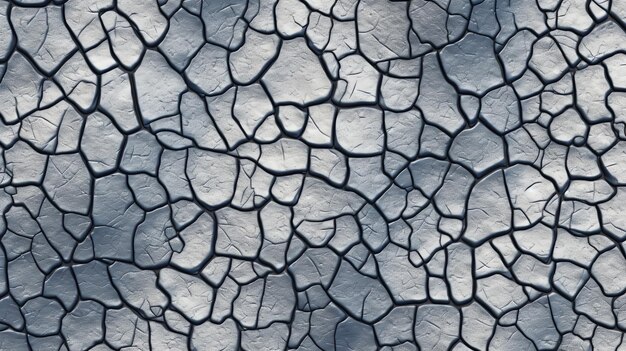 A close up of a cracked surface