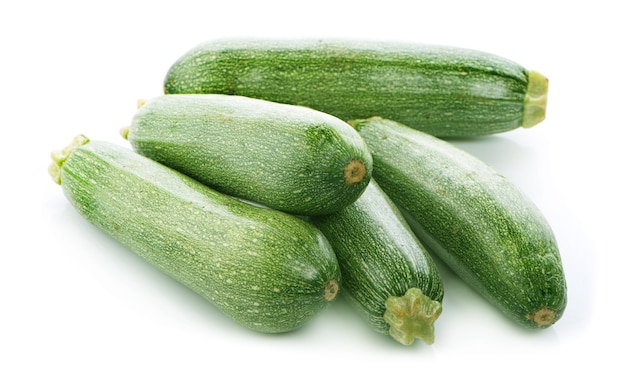 Close up cucumber in studio