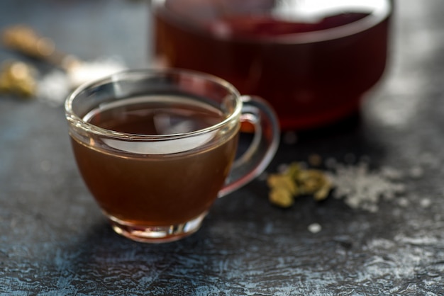 Close-up of a cup of tea