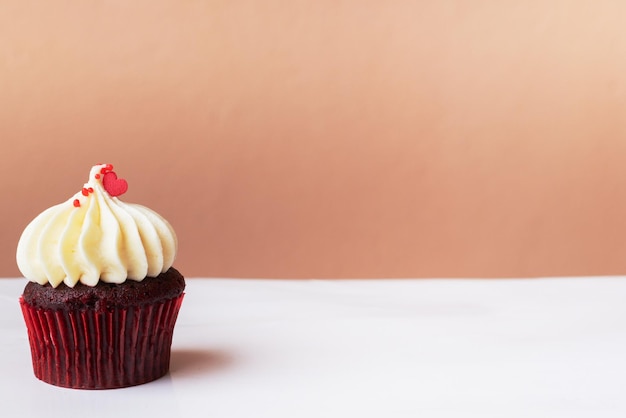 Close-up of cupcakes against white background