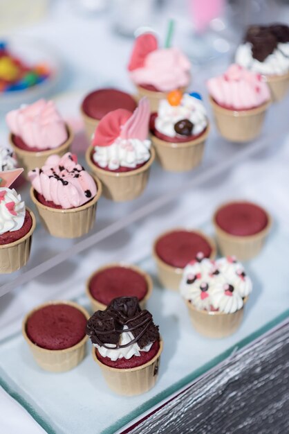 Photo close-up of cupcakes