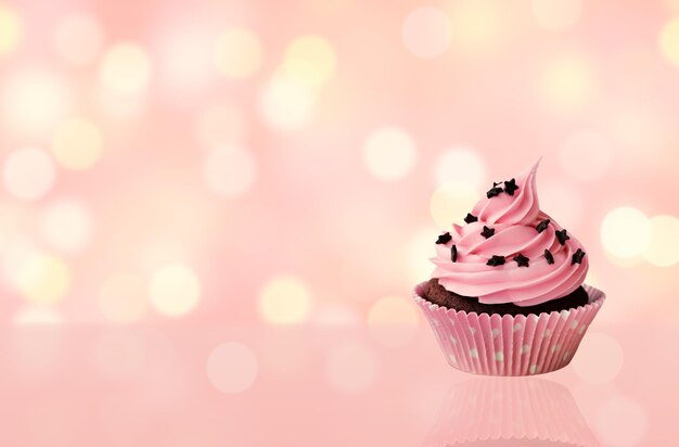 Foto close-up di cupcake