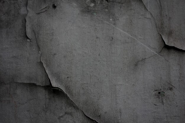Крупным планом темный фон гранж абстрактные текстуры потрескавшейся стены
