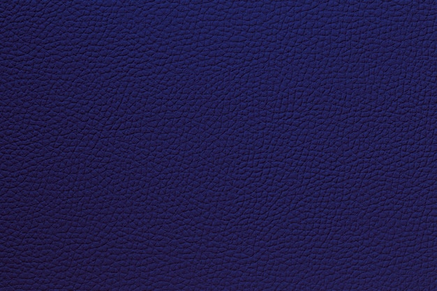 Close up dark blue leather and texture background.