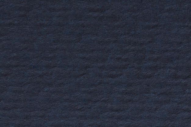 Close up of dark blue paper texture