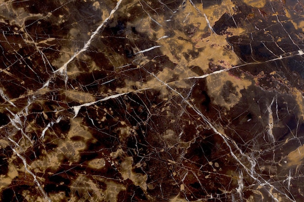 Close up of dark brown marble stone background