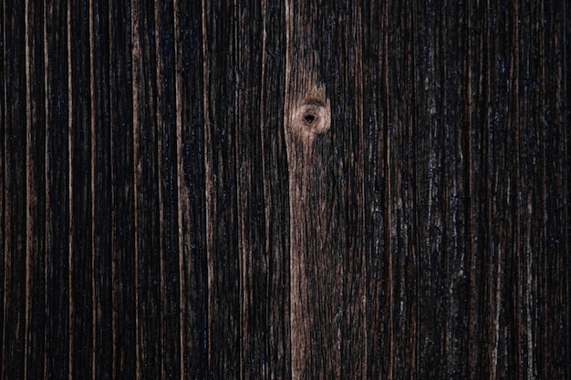 Close up of dark brown wood texture with natural striped