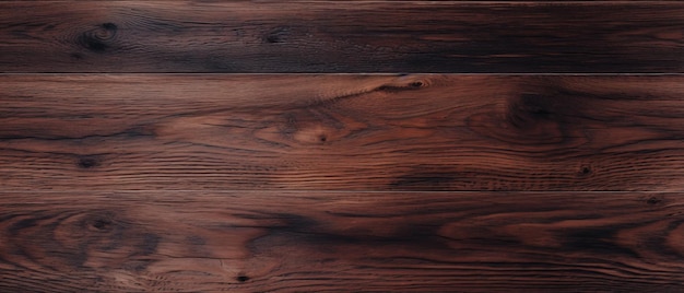 Close up of dark brown wood texture