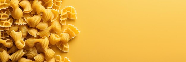 Foto primo piano di deliziosa pasta italiana