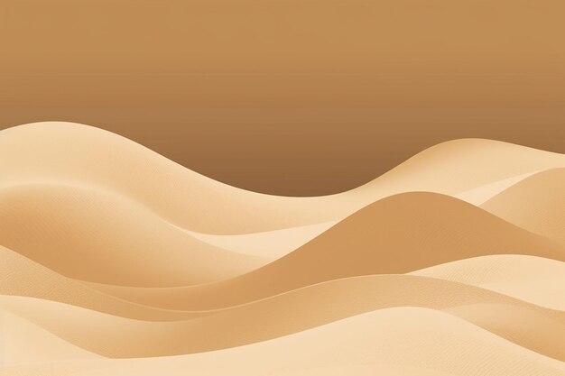 Photo a close up of a desert with a few hills in the background generative ai