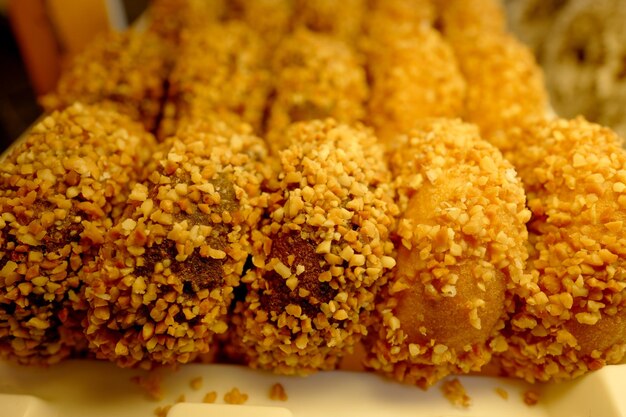 Close-up of dessert in plate