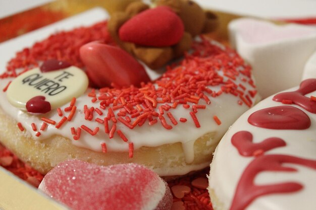 Close-up of dessert in plate