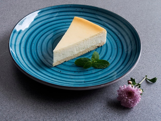 Close-up of dessert served in plate on table