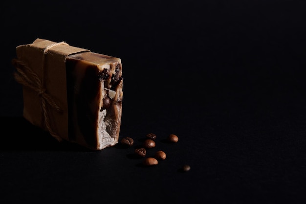 Close-up of dices on black background