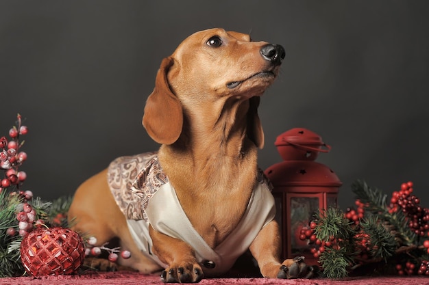 Photo close-up of a dog looking away