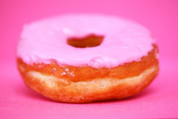 Close-up of donut