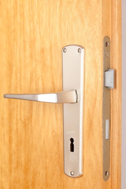 Photo close-up of door knob