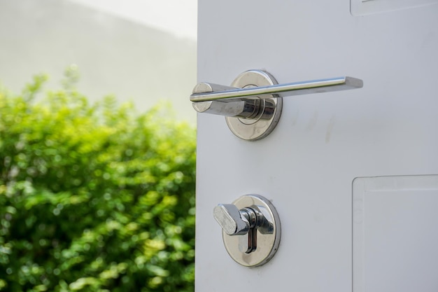 Close-up of door