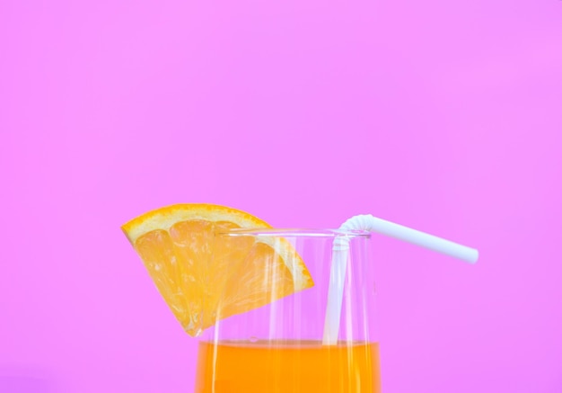 Close-up of drink against pink background