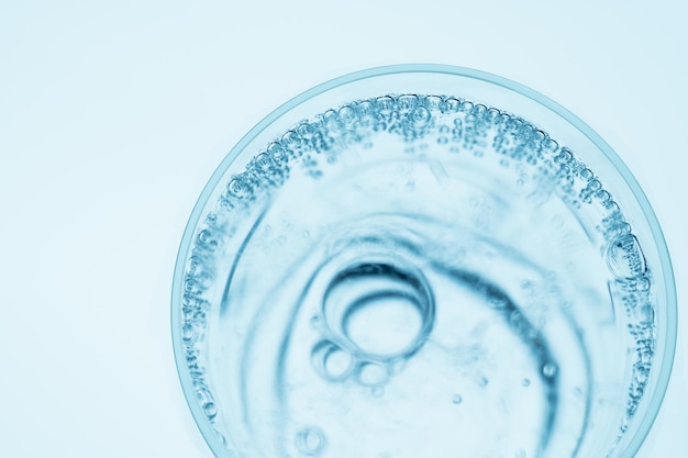 close-up of drink glass against white background