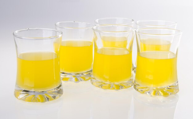 Close-up of drink in glass on table