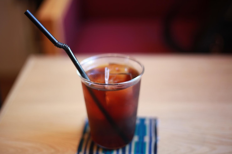 Photo close-up of drink on table