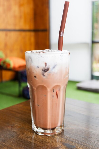 Close-up of drink on table