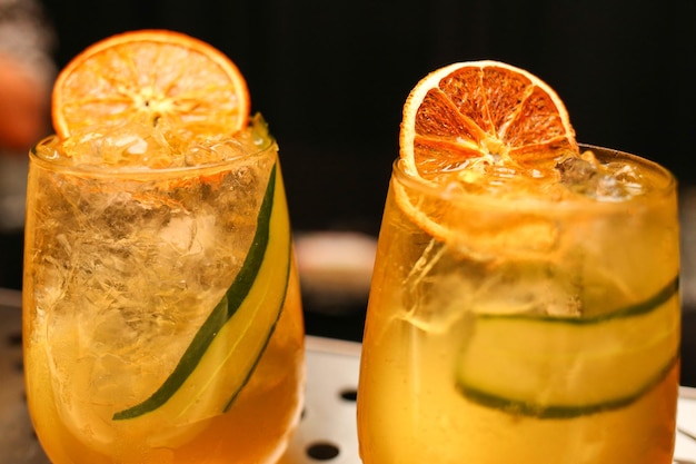 Photo close-up of drink on table