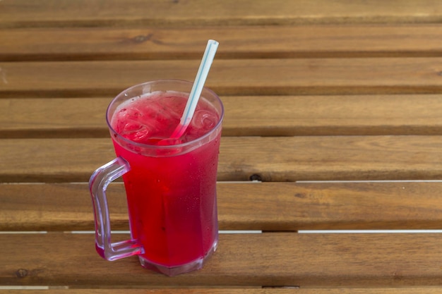 Close-up of drink on table