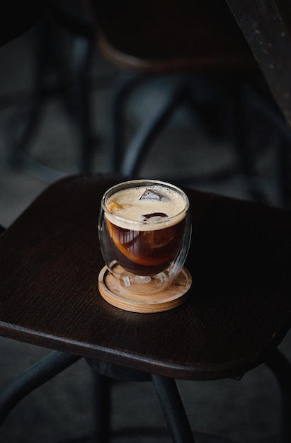 Photo close-up of drink on table