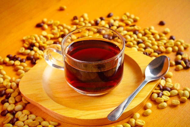 Close-up of drink on table