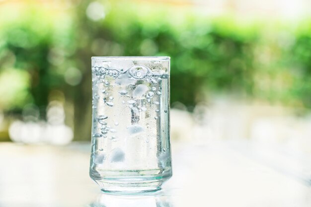 Photo close-up of drink on table