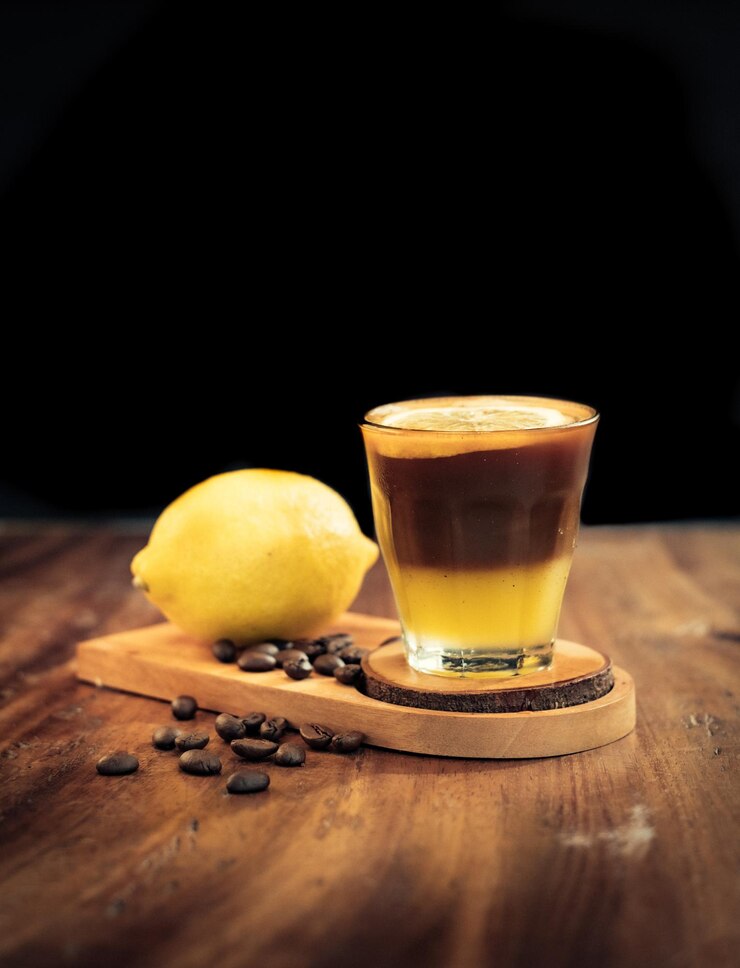Photo close-up of drink on table
