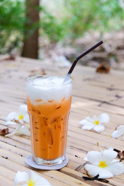 Photo close-up of drink on table