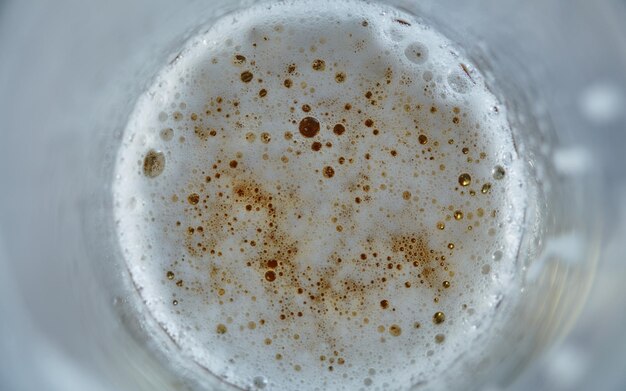 Close up drops of a Ice Cold Pint of Beer.