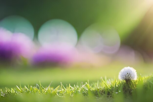 A close up of a duck in the grass