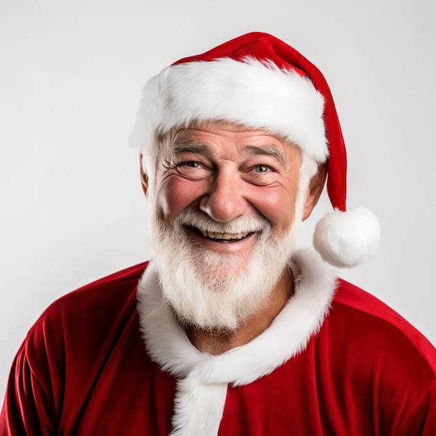 Photo close up of elderly gray haired