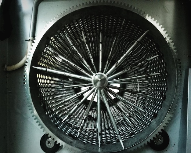 Photo close-up of electric fan