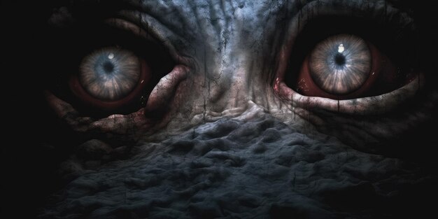 A close up of an elephant's eyes