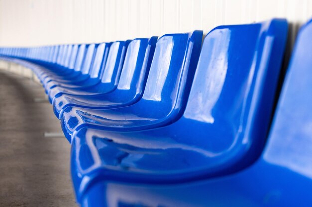 Photo close-up of empty chair