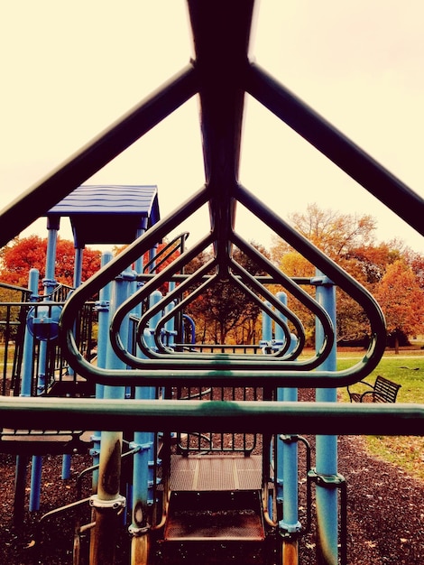 Photo close-up of empty park