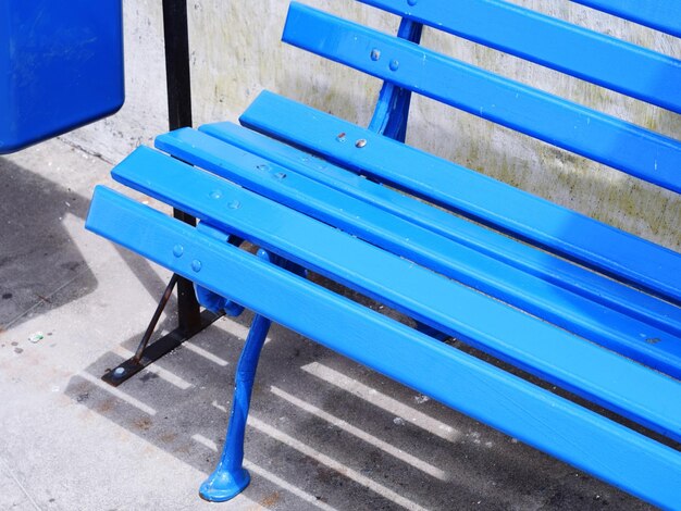 Close-up of empty seats