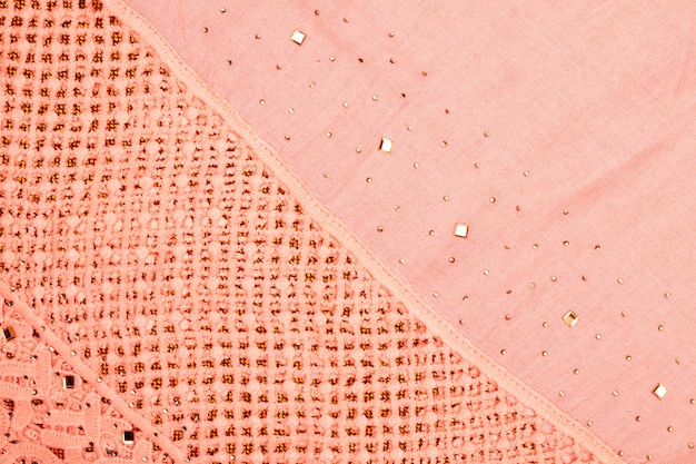 Close up fabric textile texture background