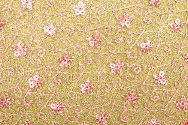 Close up fabric textile texture background