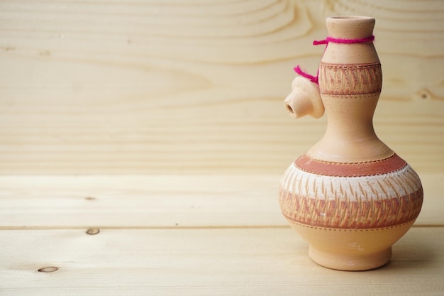 Photo close-up of figurine on table